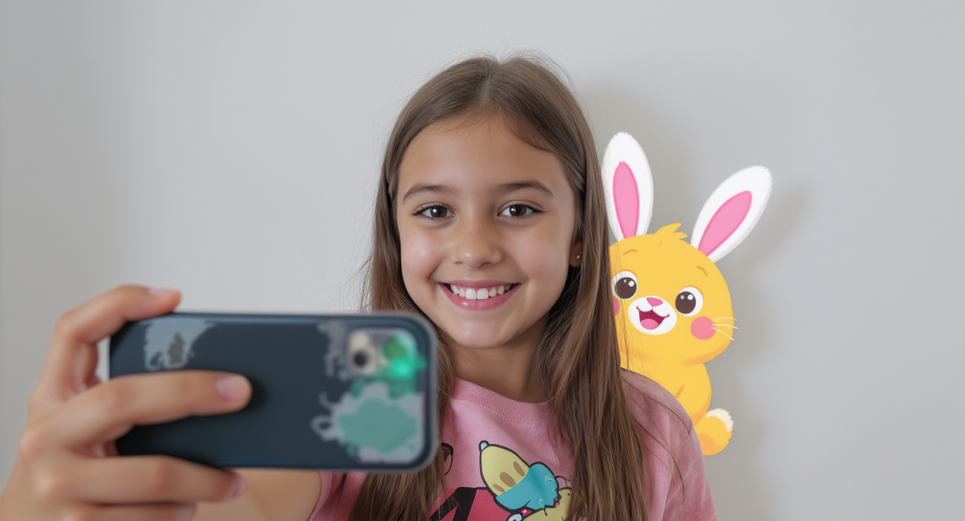 Demonstração do app Selfie AR - Imagem 2